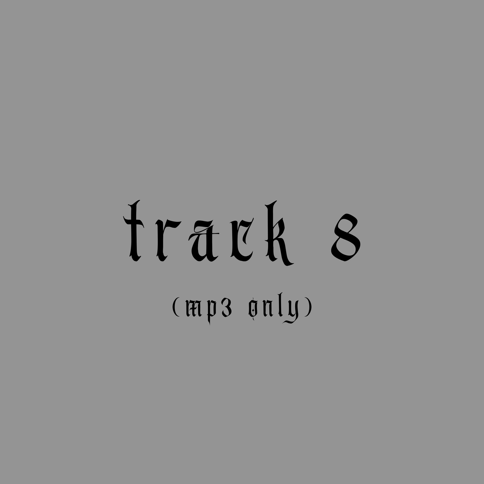 Track 8 - Hawks and Doves (Full bundle or $1 MP3)