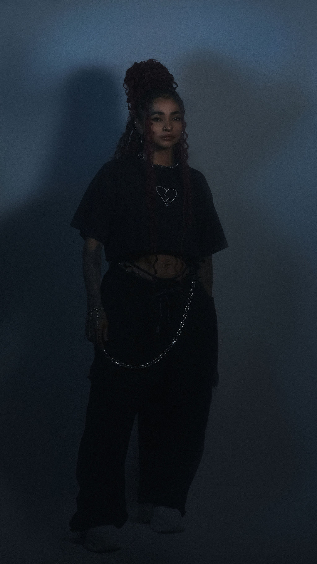 I'M NOT MYSELF WHEN I'M SOBER - CROPPED TEE
